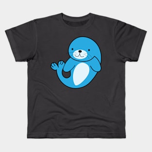 Adorable Blue Seal Kids T-Shirt